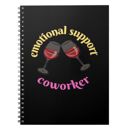 Carnet Coworker d'aide émotionnelle - Classique précieux (Devant)