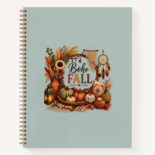 Carnet Cozy Boho Fall / Bohemio Acogedor (Devant)