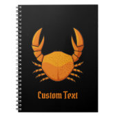 Carnet Crab orange (Devant)