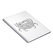 Carnet Crabe de Zendoodle (Côté Droit)