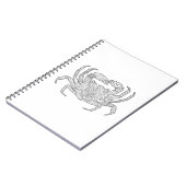 Carnet Crabe de Zendoodle (Côté gauche)