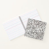 Carnet Cracked Marble Digital Pattern (Intérieur)
