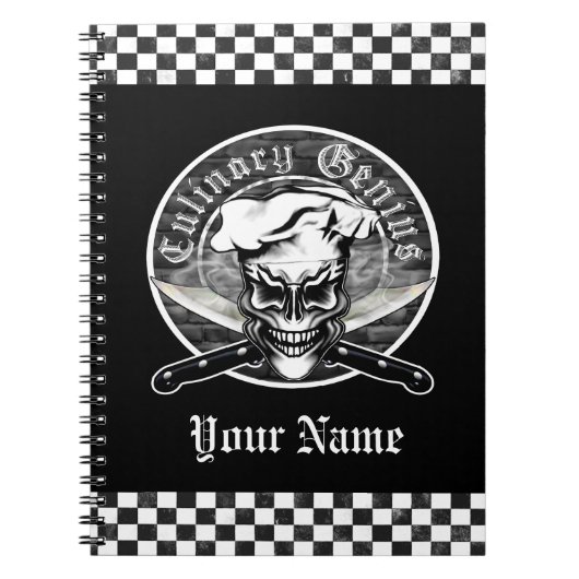 Carnet Crâne 1 de chef (Devant)