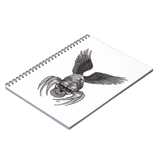 Carnet Crâne à aigle (Côté gauche)