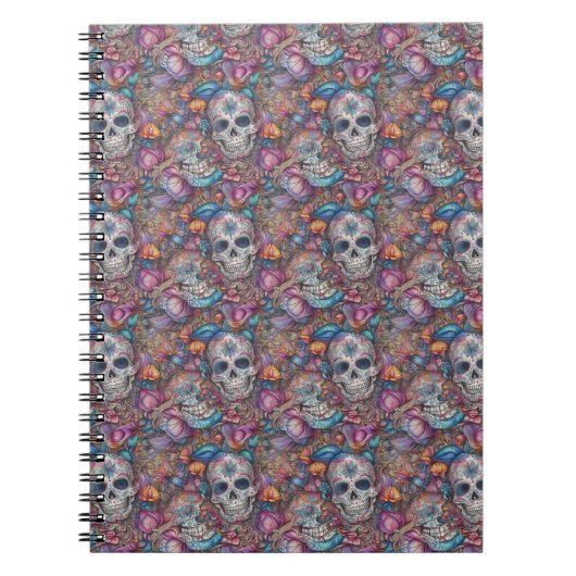 Carnet Crâne à sucre - Jour de la vague morte (Devant)