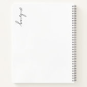 Carnet crâne cool | Vibin’ Journal esthétique pour (Dos)
