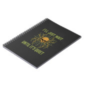 Carnet Crâne d'araignée d'Halloween silencieux (Côté gauche)