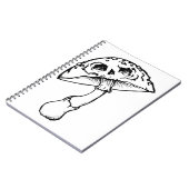 Carnet crâne de champignon (Côté gauche)