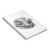 Carnet crâne de chat (Côté Droit)