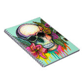 Carnet Crâne de fleur (Côté Droit)