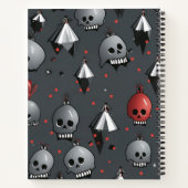 Carnet crâne de Noël (Dos)