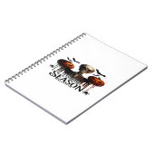 Carnet Crâne de squelette d'Halloween (Côté gauche)