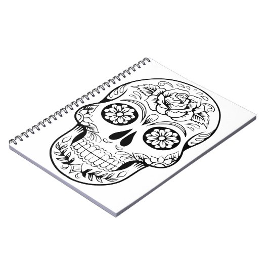 Carnet Crâne de sucre (Côté gauche)