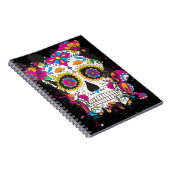 Carnet Crâne de sucre dia de los muertos (Côté Droit)
