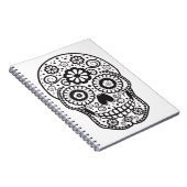 Carnet Crâne de sucre souriant (Côté Droit)