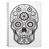 Carnet Crâne de sucre souriant (Devant)