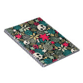 Carnet Crâne en fleurs (Côté Droit)