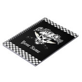 Carnet Crâne et couteaux croisés 2 de chef de chef (Côté gauche)