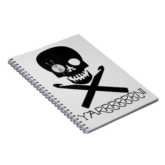 Carnet Crâne et crochets (Côté Droit)