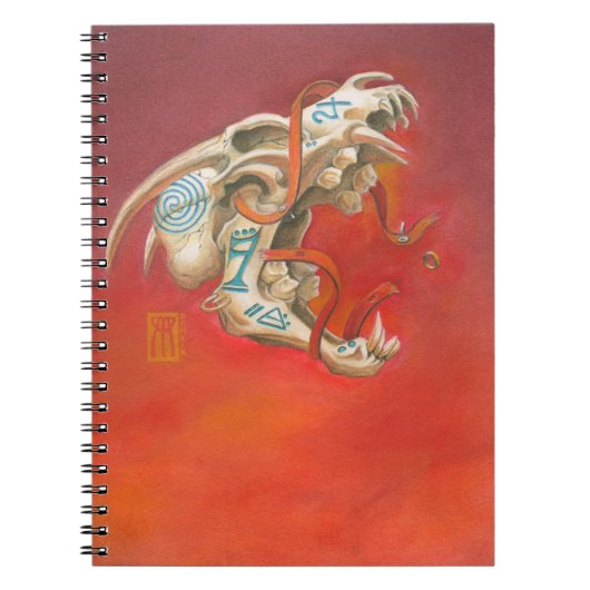 Carnet Crâne hurlant (Devant)