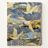 Carnet Crane japonaise personnalisée (Dos)