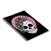 Carnet Crâne Lady Sugar (Côté Droit)