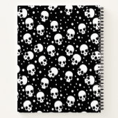 Carnet Crâne monochrome Polka Dot (Dos)