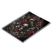 Carnet Crâne noir (Côté gauche)