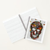 Carnet Crâne papillon (Intérieur)