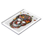 Carnet Crâne papillon (Côté gauche)