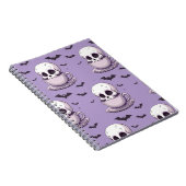 Carnet Crâne Pastel Goth dans une tasse à thé (Côté Droit)