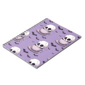 Carnet Crâne Pastel Goth dans une tasse à thé (Côté gauche)