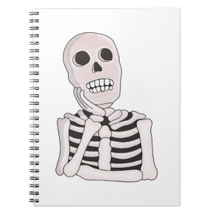 Carnet Crâne réfléchi
