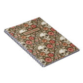 Carnet Crâne rose mou (Côté Droit)