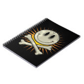 Carnet Crâne souriant et os croisés (Côté gauche)