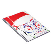 Carnet Crâne sucre Père Noël (Côté Droit)