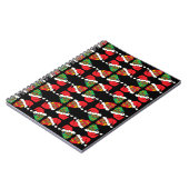 Carnet Crânes à sucre Xmas Père Noël (Côté gauche)