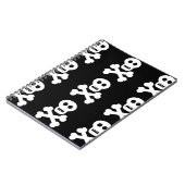 Carnet Crânes blancs (Côté gauche)