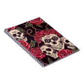Carnet Crânes et roses (Côté Droit)
