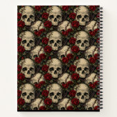 Carnet Crânes et Roses de Bruyère (Dos)