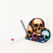 Carnet Crânes funky (Intérieur)
