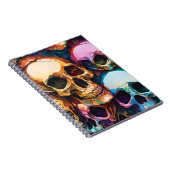 Carnet Crânes funky (Côté Droit)