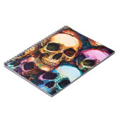 Carnet Crânes funky (Côté gauche)