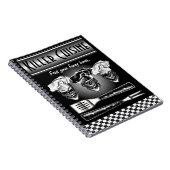 Carnet Crânes riants de chef (Côté Droit)