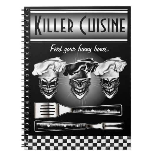 Carnet Crânes riants de chef (Devant)