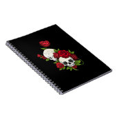 Carnet Crânes Roses Día de Muertos (Côté Droit)