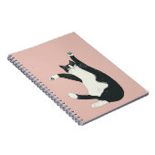 Carnet Cranky Cat Dance Imprimer | L'art de chat drôle et (Côté Droit)