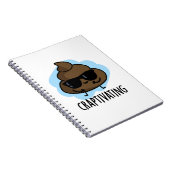 Carnet Craptivant amusant Cool Pun de poop (Côté Droit)