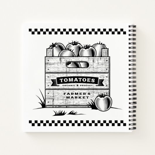 CARNET CRATE DE TOMATES (Dos)