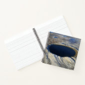 Carnet Cratère aérienne Pingualuit, Québec, Canada. (Intérieur)